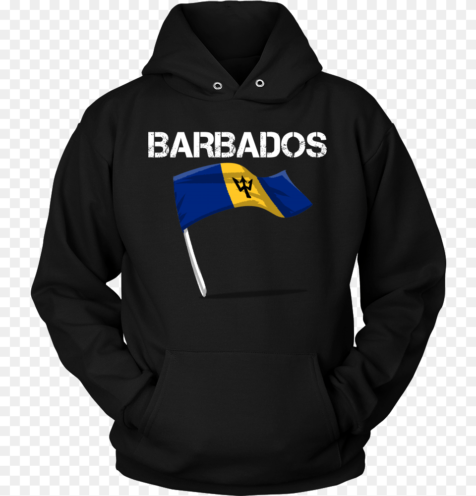Barbados Graphic Patriotic Vintage Flag Hoodie Hoodie, Clothing, Knitwear, Sweater, Sweatshirt Free Transparent Png