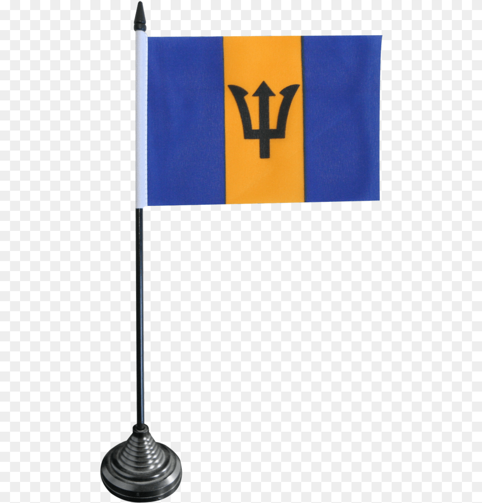 Barbados Table Flag Drapeau De La Barbade Png Image