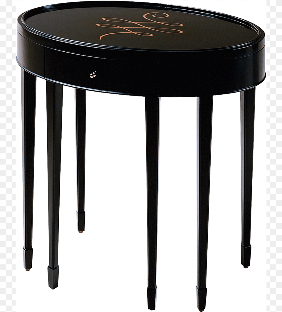 Barbara Barry Baker Oval End Table Image Table, Coffee Table, Furniture, Chair Free Png Download