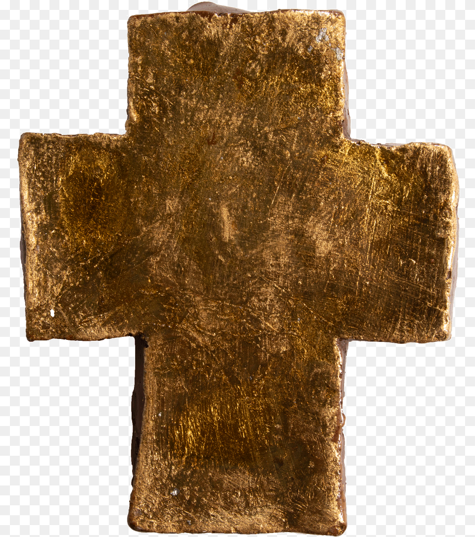 Barbara Biel Medium Gold Cross, Bronze, Symbol Free Transparent Png