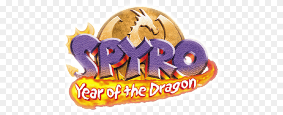 Barbara Kitchens Spyro Year Of The Dragon Logo, Birthday Cake, Cake, Cream, Dessert Free Png