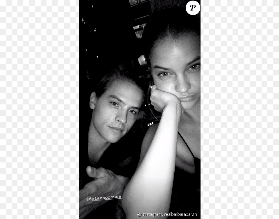 Barbara Palvin Et Dylan Sprouse De Plus En Plus Complices Cole Sprouse Barbara Palvin, Person, Photography, Head, Hand Free Png