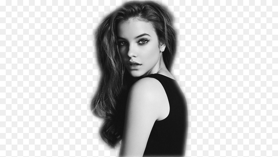 Barbara Palvin Model Black And White Family Guy Photography Black And White Photo Model, Adult, Portrait, Person, Head Free Png Download