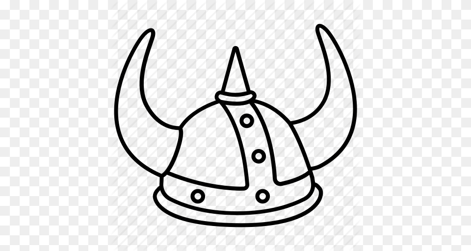 Barbarian Helm Helmet Horned Northmen Viking Warrior Icon, Cookware, Pot, Pottery, Teapot Free Transparent Png