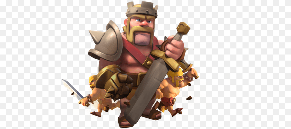 Barbarian King Coc Clash Of Clans King, Baby, Person Free Transparent Png