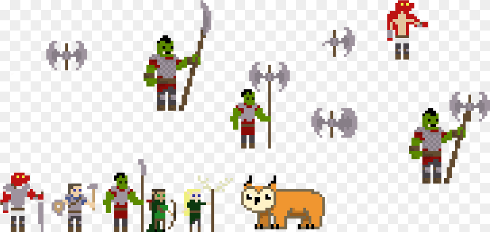 Barbarian Pixel, Person Png Image