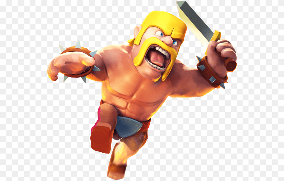 Barbarian Quot Barbaro Clash Of Clans, Baby, Person, Face, Head Free Png