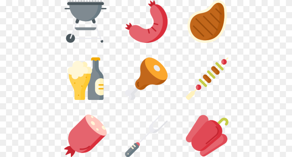 Barbecue Barbecue Icons, Cutlery, Fork, Food, Ice Cream Free Png Download