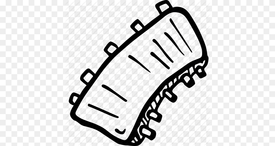 Barbecue Barbeque Bbq Food Grill Meat Ribs Icon, Machine, Spoke, Clothing, Glove Free Transparent Png