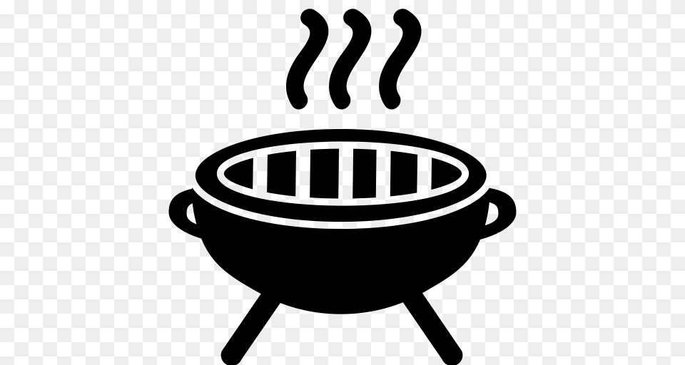Barbecue Bbq Bbq Grill Icon With And Vector Format For, Gray Png Image