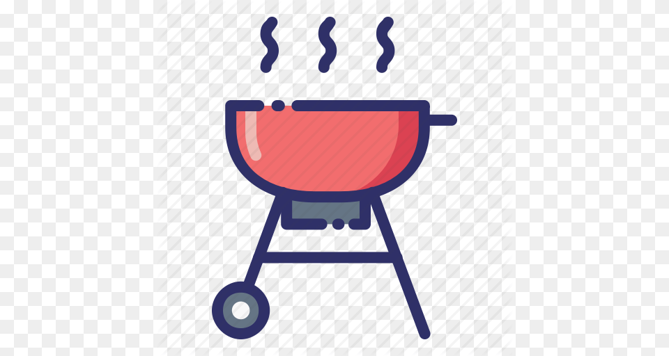 Barbecue Bbq Charcoal Cooking Grill Hot Summer Icon, Food, Grilling, Drum, Musical Instrument Free Png