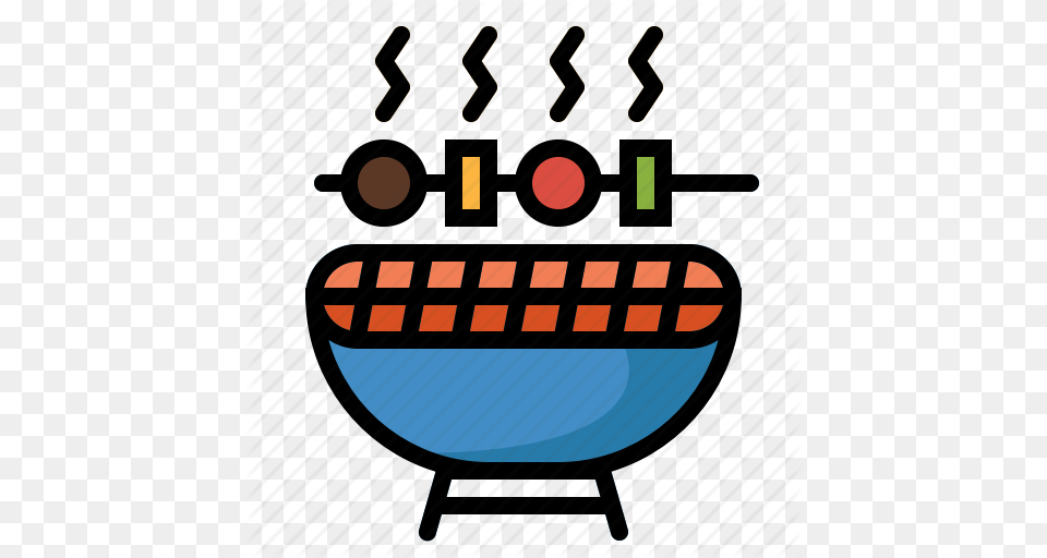 Barbecue Bbq Cooking Equipment Food Grill Summertime Icon, Hot Dog Png Image