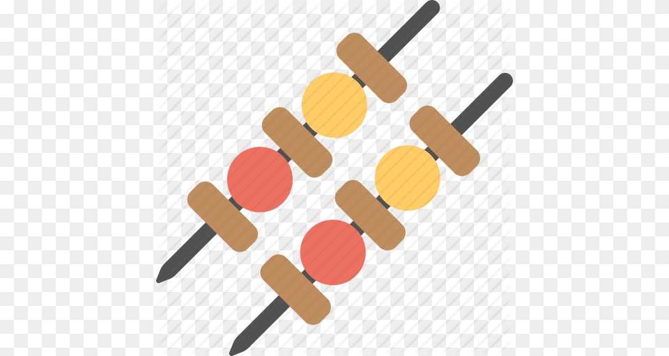 Barbecue Bbq Grilled Food Kebab Meat Skewer Icon Free Png