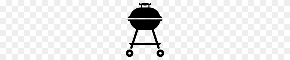 Barbecue Icons Noun Project, Gray Free Png