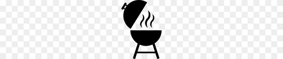 Barbecue Icons Noun Project, Gray Free Png