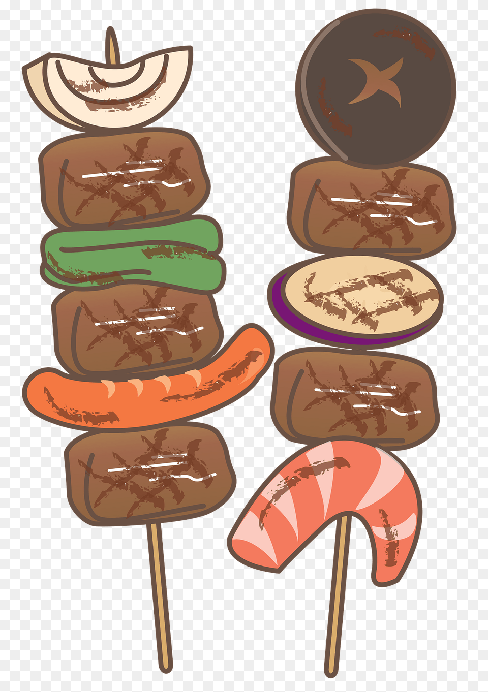 Barbecue Kebabs Clipart, Food, Sweets Free Png