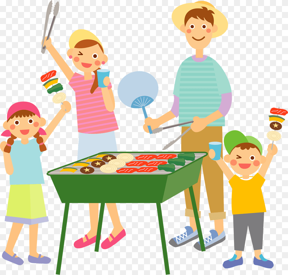 Barbecue Picnic Clipart, Cooking, Bbq, Grilling, Food Png Image