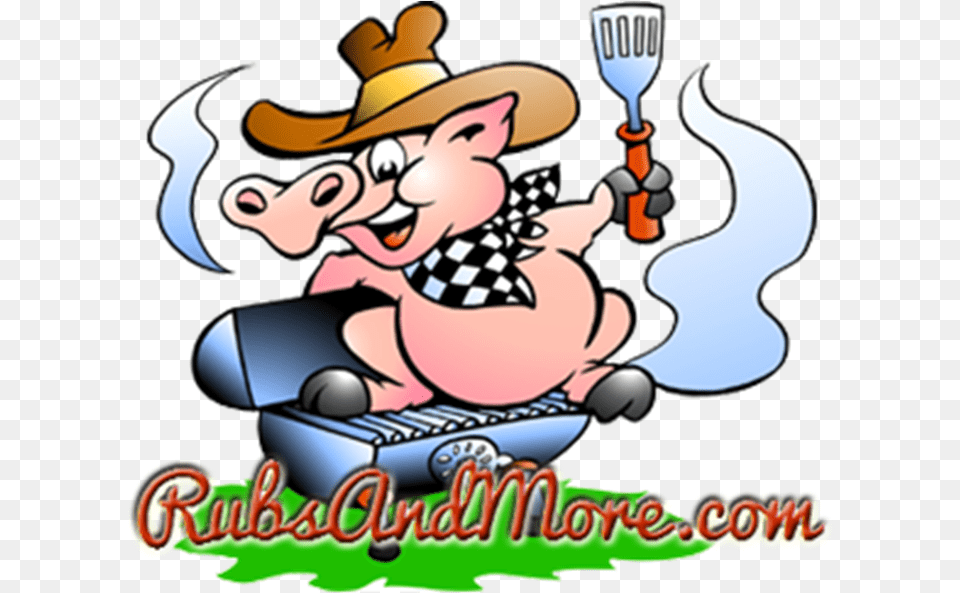 Barbecue Pig Roast Churrasco Clip Art Cartoon Pig Bbq, Baby, Person Free Png Download