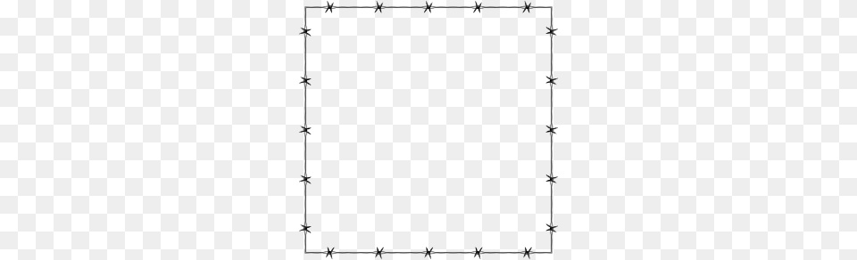 Barbed Wire Frame Border, Home Decor, White Board, Nature, Night Png