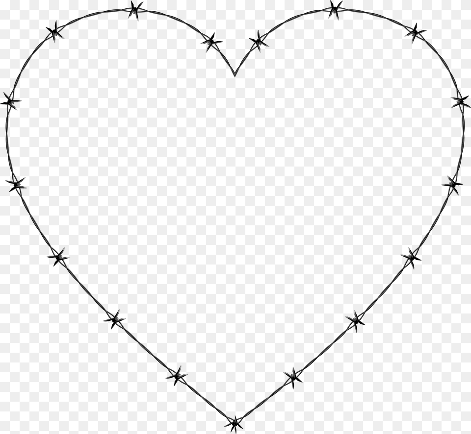 Barbed Wire Heart Clip Arts Barbed Wire Heart, Outdoors, Windmill Free Png