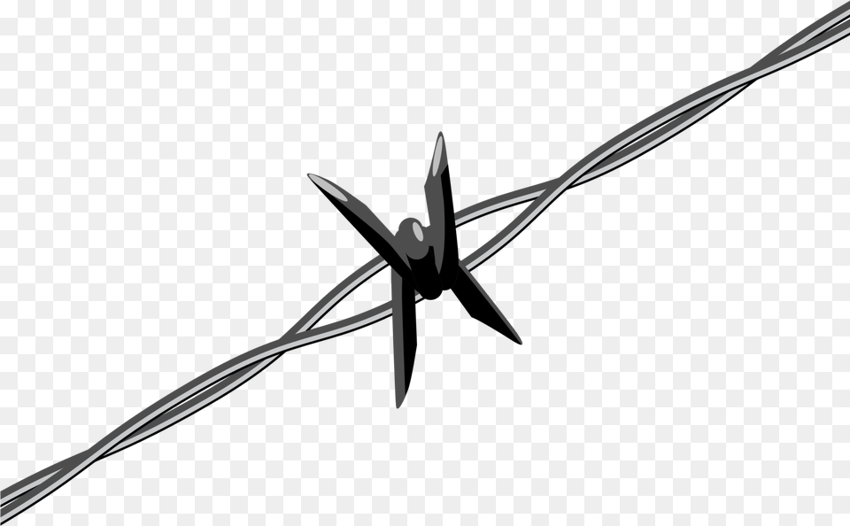 Barbed Wire Ii Barb Wire, Barbed Wire, Blade, Dagger, Knife Free Transparent Png