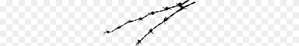 Barbed Wire Tilted Clip Art, Gray Free Transparent Png