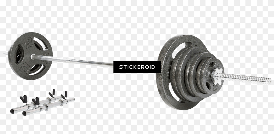 Barbell Equipments Gym Sports Barbell, Fitness, Sport, Working Out, Machine Png Image