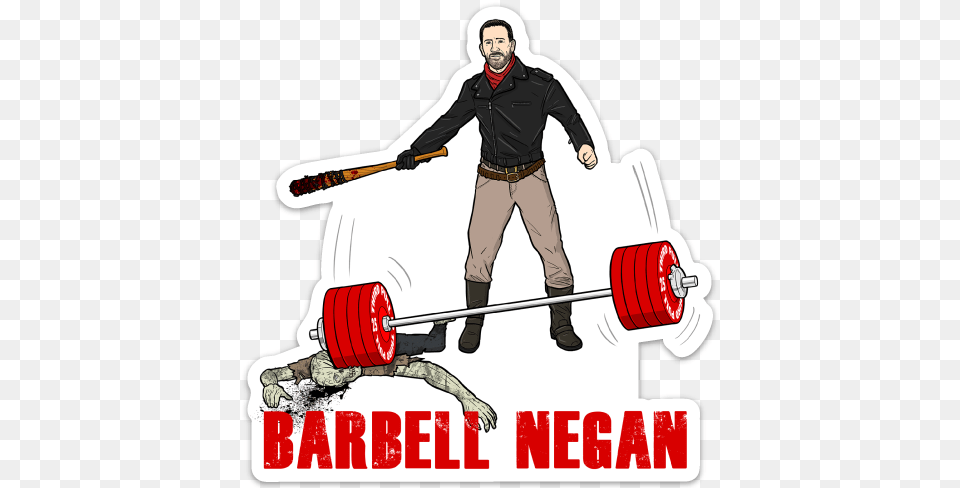 Barbell Negan, Adult, Person, Man, Male Png Image