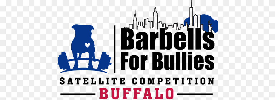 Barbells For Bullies Buffalo August 2019 Graphic Design, People, Person, Logo, Text Png Image
