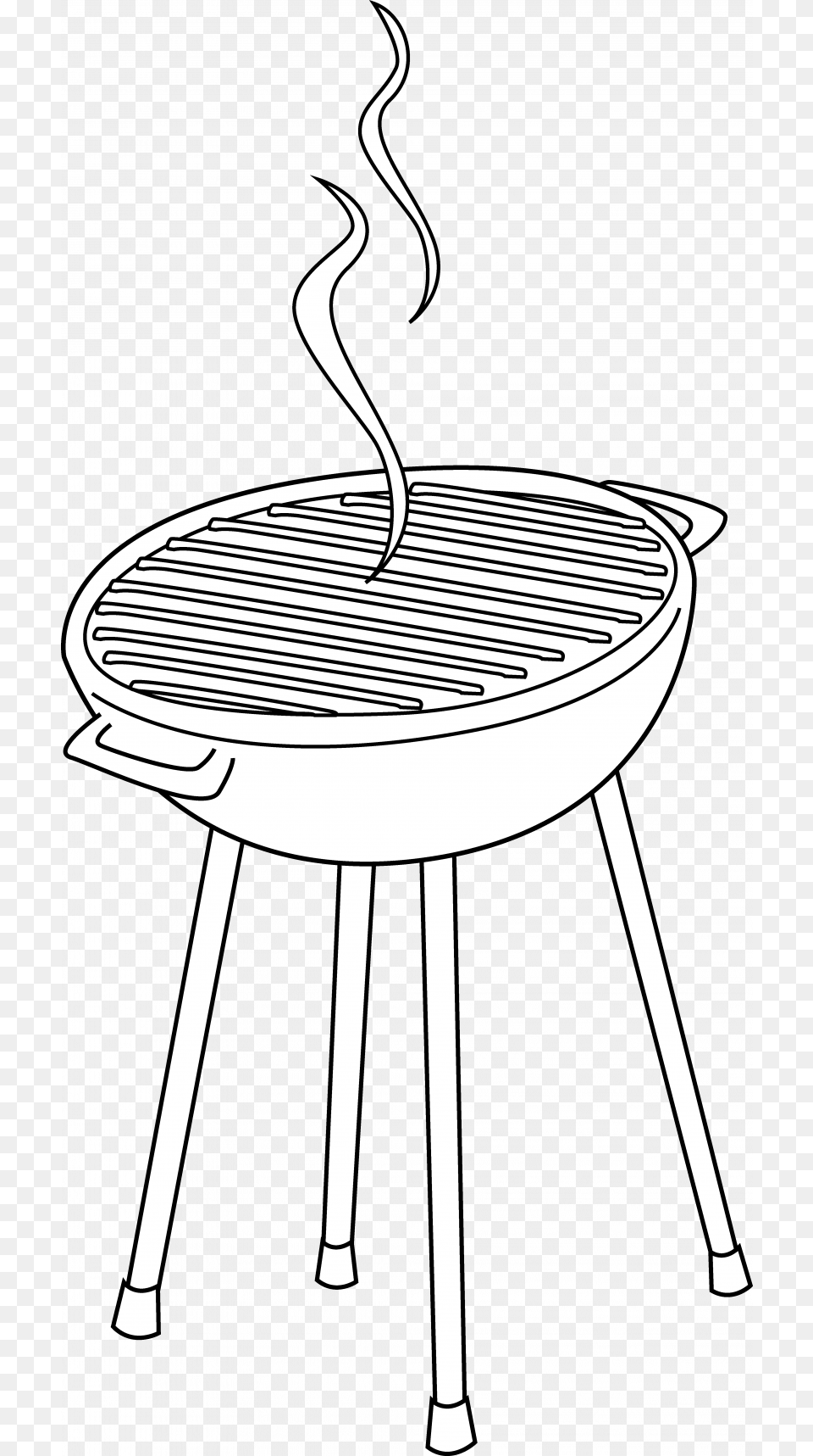 Barbeque Grill Clip Art Barbecue Grill Clipart Black And White, Bbq, Cooking, Food, Grilling Free Png Download