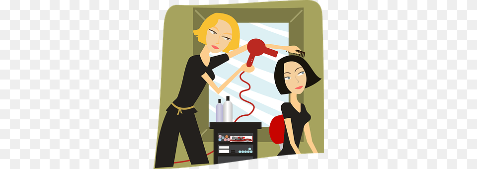 Barber Adult, Female, Person, Woman Free Png Download