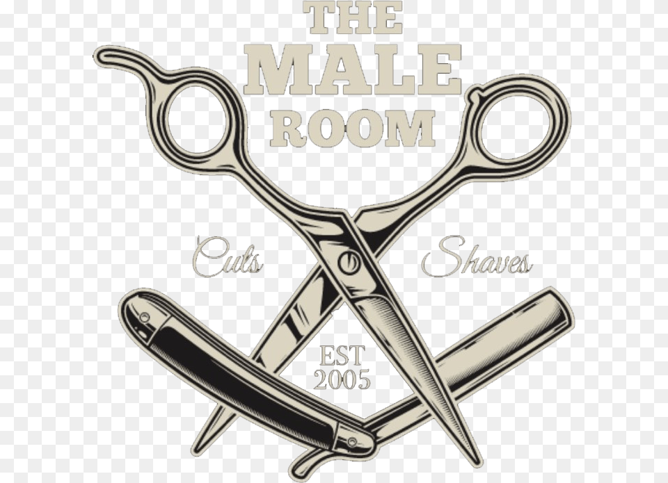 Barber Art, Blade, Weapon, Razor, Scissors Free Png