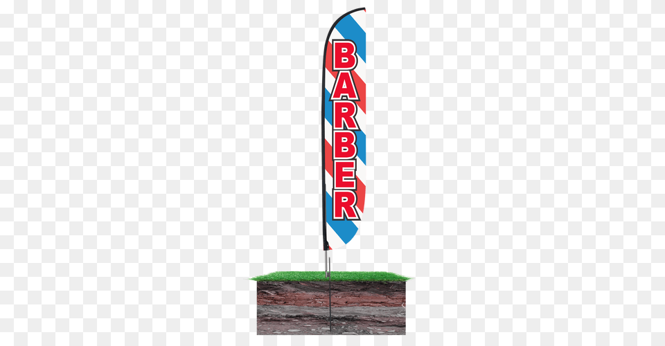 Barber Feather Flag Barber Pole, Nature, Outdoors, Racket, Sea Free Png