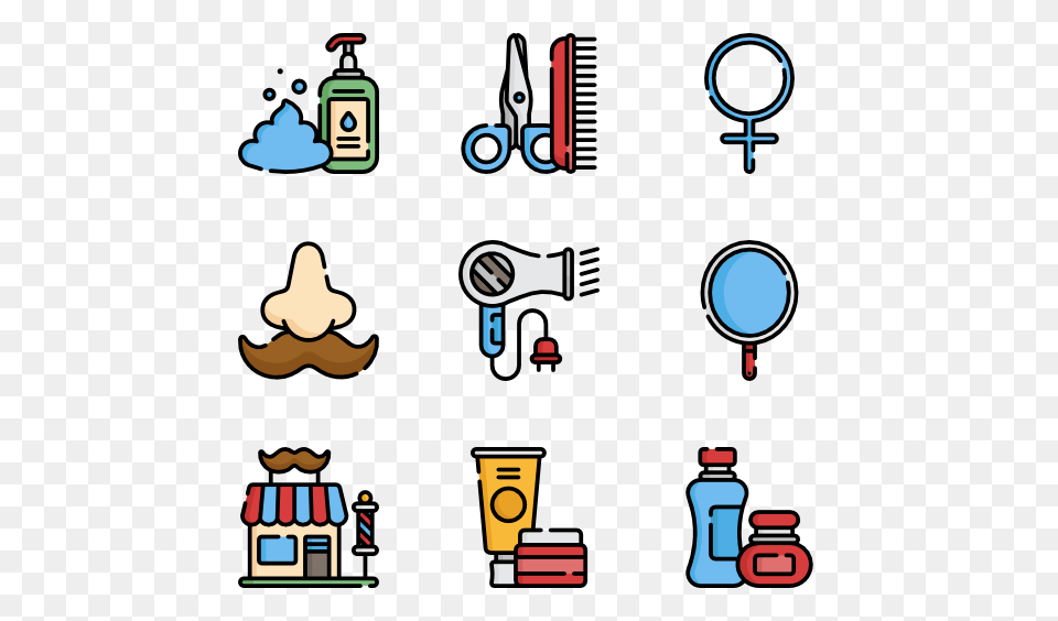 Barber Icon Packs Png