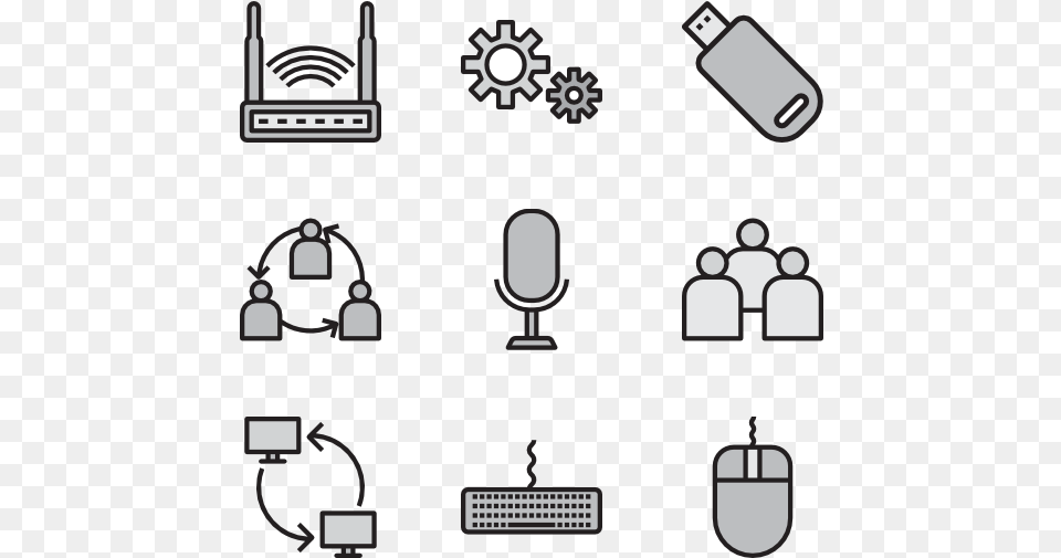 Barber Icons, Electronics, Hardware, Computer Hardware Free Png