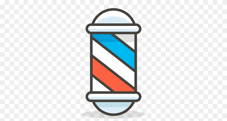 Barber Pole Vector Emoji, Mailbox, Architecture, Pillar Free Transparent Png