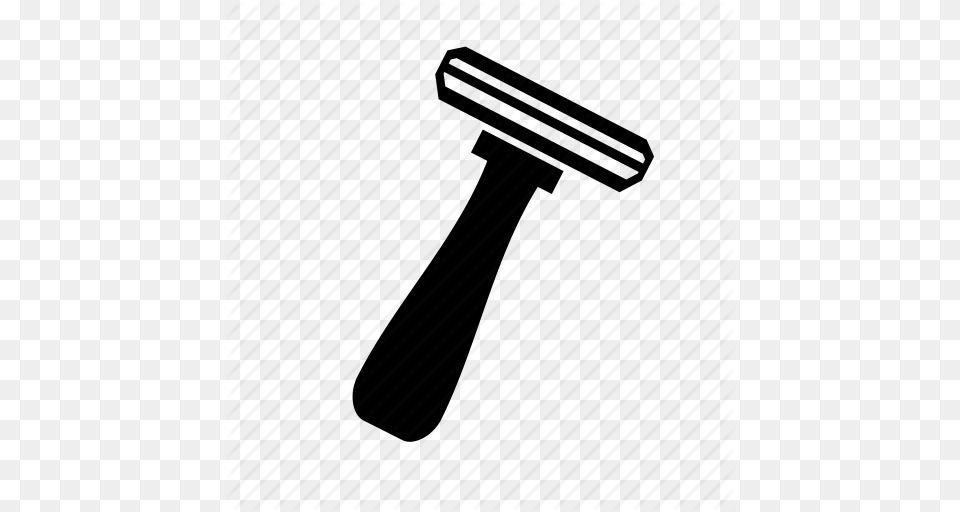 Barber Razor Shave Shaving Icon Icon, Weapon, Blade, Device, Hammer Free Png Download