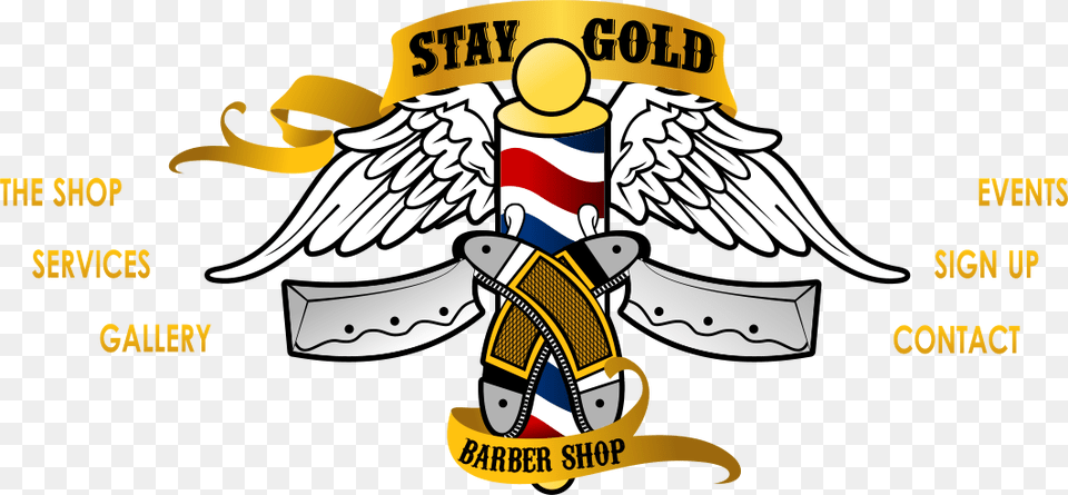 Barber Shop Clip Art, Emblem, Symbol Png