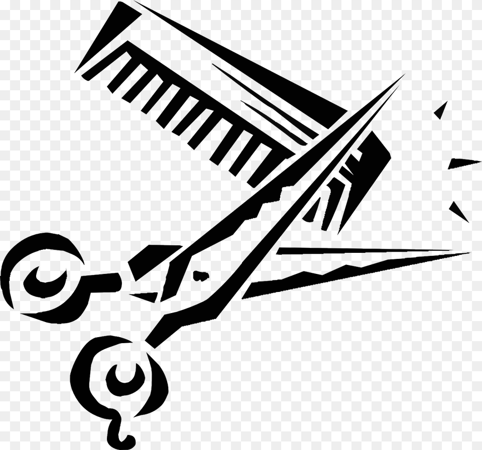 Barber Shop Logo, Stencil Png