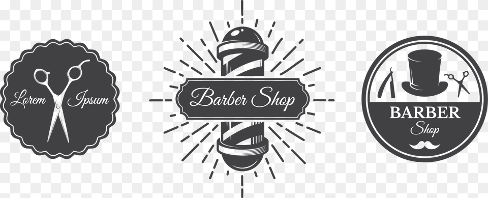 Barbers Pole Logo Barber Barber Shop Logo Png Image