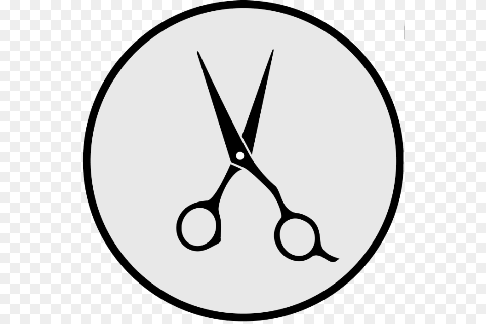 Barbershop Hairdresser Sign, Scissors, Blade, Shears, Weapon Png Image