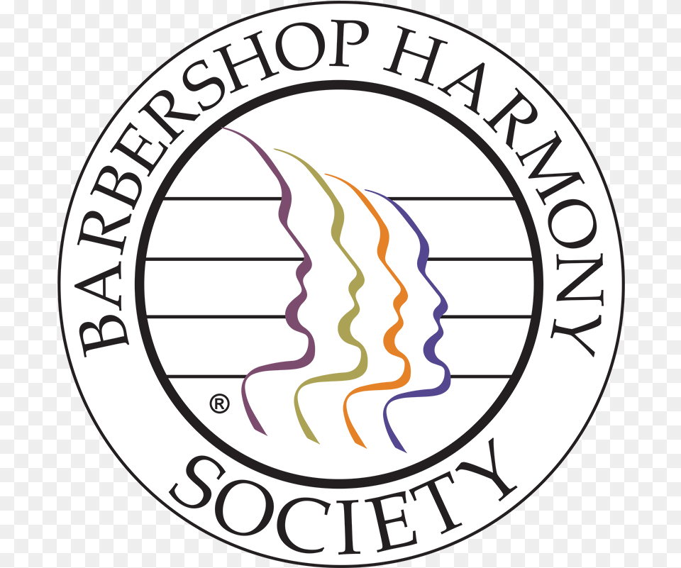 Barbershop Harmony Society U2014 International Music Education Barbershop Harmony Society, Logo, Emblem, Symbol, Disk Png Image