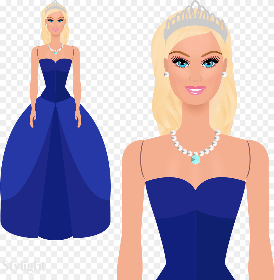 Barbie, Clothing, Dress, Gown, Formal Wear Free Png