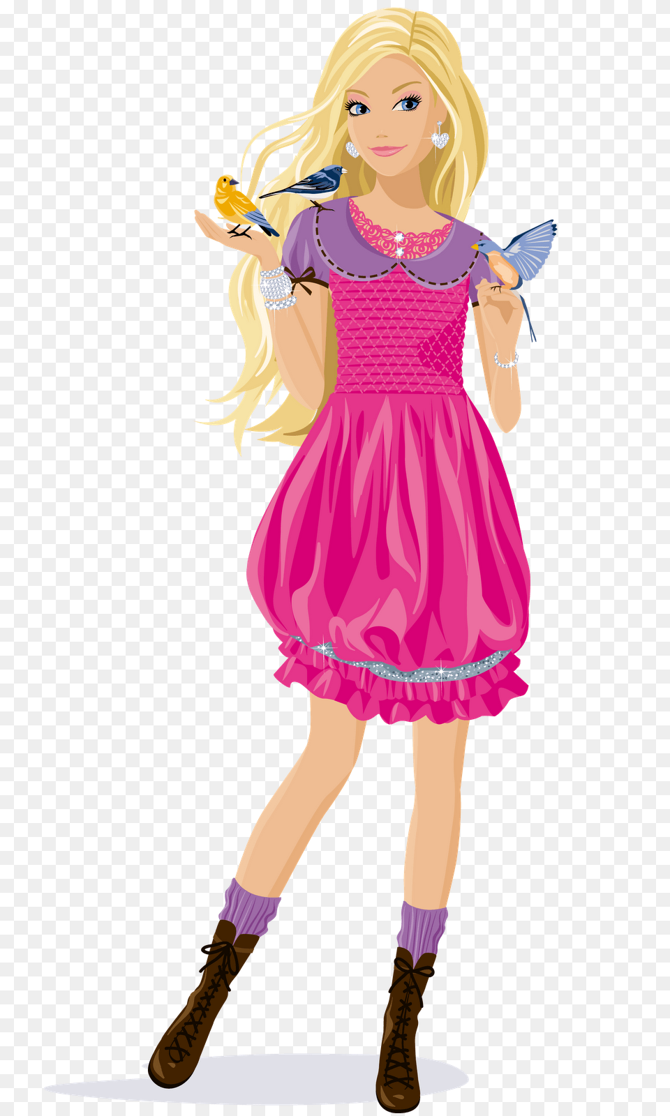Barbie, Female, Person, Child, Girl Png Image