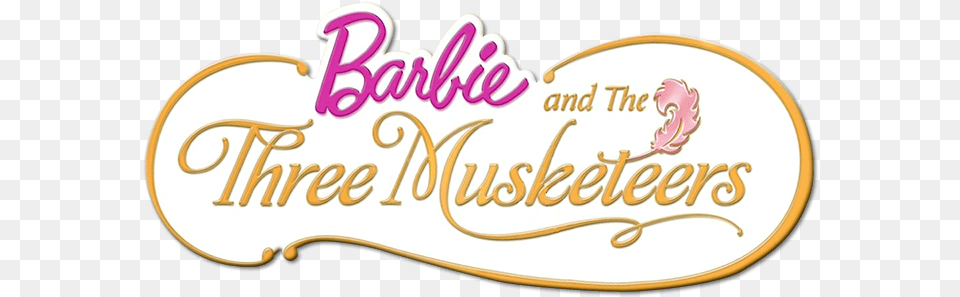 Barbie And The Three Musketeers Barbie And The Three Musketeers Logo, Birthday Cake, Cake, Cream, Dessert Png Image