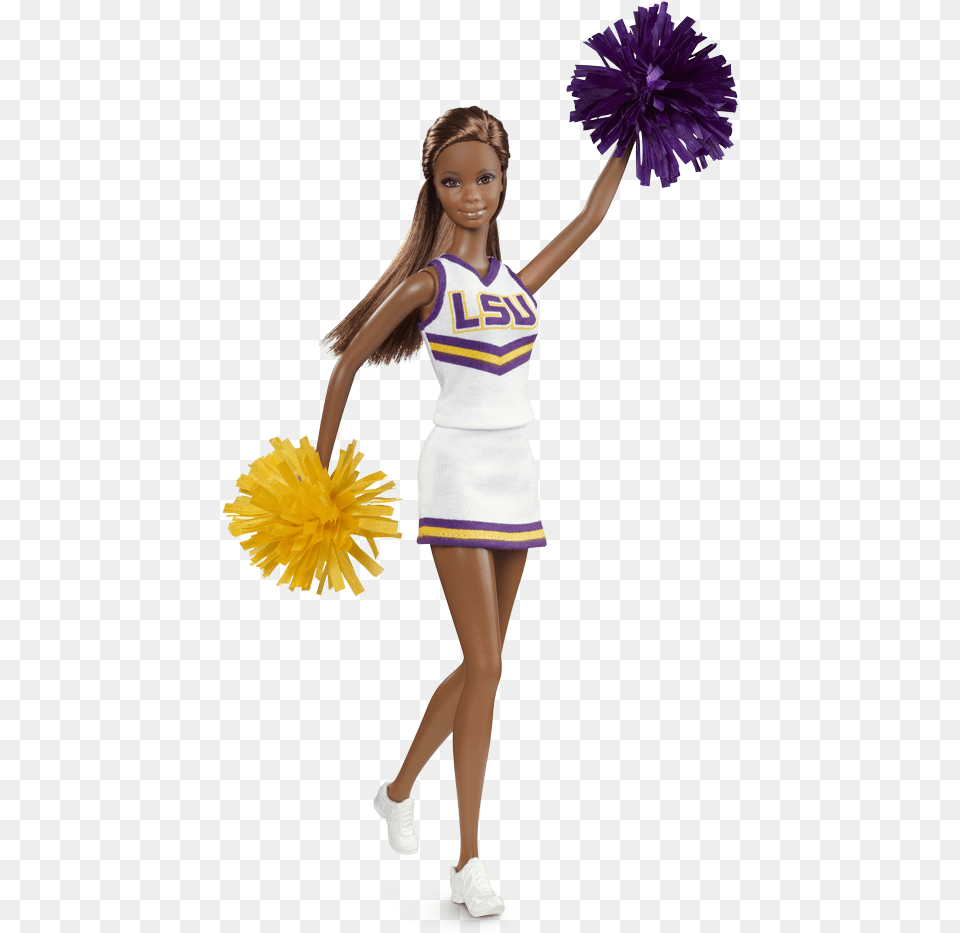Barbie Cheerleader Outfit For Dolls, Toy, Teen, Person, Girl Free Transparent Png