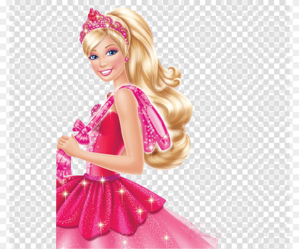 Barbie Clipart Barbie In The Pink Shoes Sacolas Personalizadas Da Barbie, Doll, Figurine, Toy, Person Png