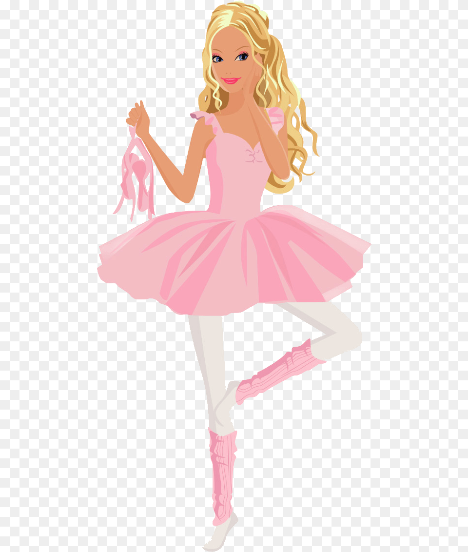 Barbie Clipart Cartoons Cartoon Barbie Doll, Person, Leisure Activities, Dancing, Ballerina Free Transparent Png