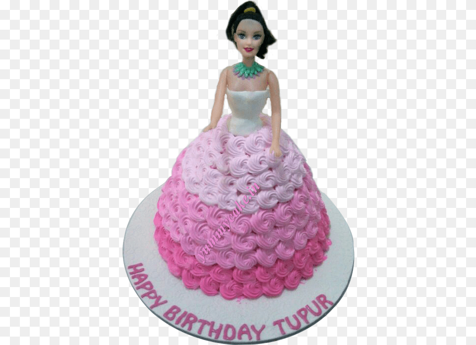Barbie Doll Birthday Cake Doll, Birthday Cake, Cream, Dessert, Food Free Png Download