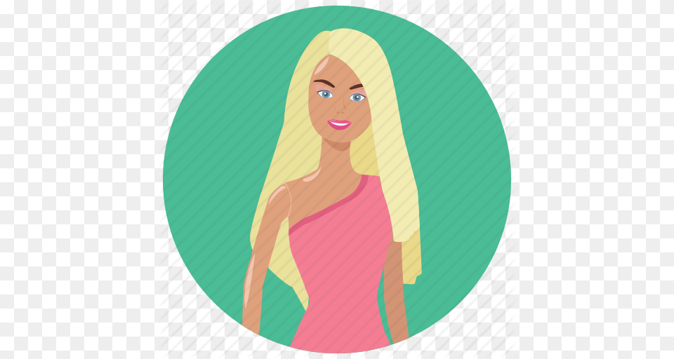 Barbie Doll Games Girl Kids Toys Icon, Figurine, Toy, Person, Adult Free Png Download